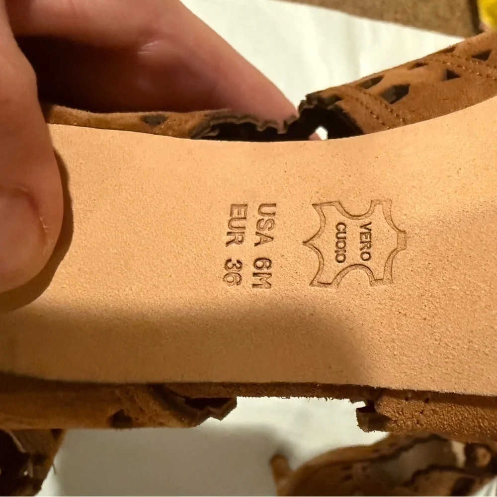 Via Spiga Elysia Perforated Heel Size 6